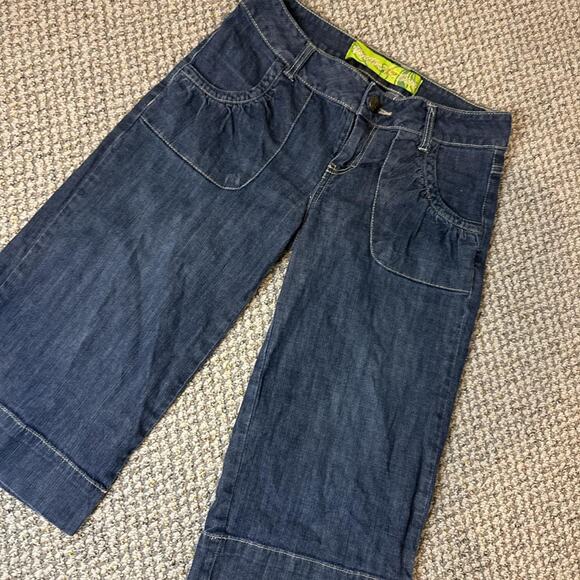 Perfect vintage y2k low rise jort capris - Picture 2 of 5
